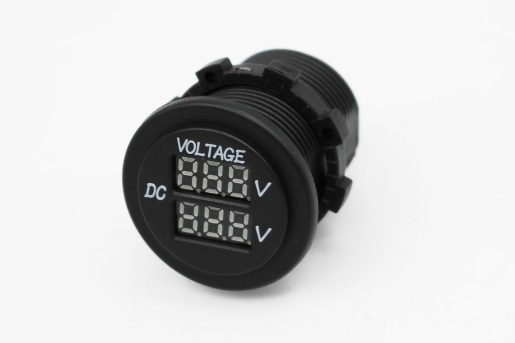 Dual Voltmeter Round - 4x4 And More