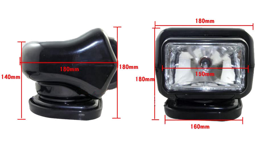 HID Magnetic mount search light - 4x4 And More