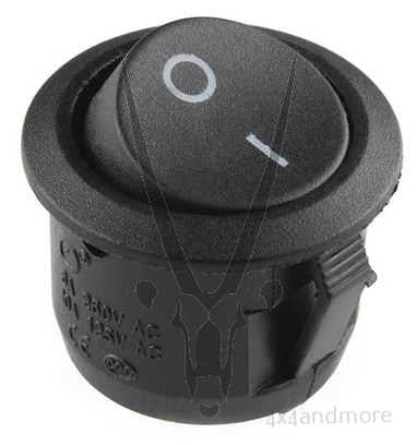 Round rocker switch - 4x4 And More