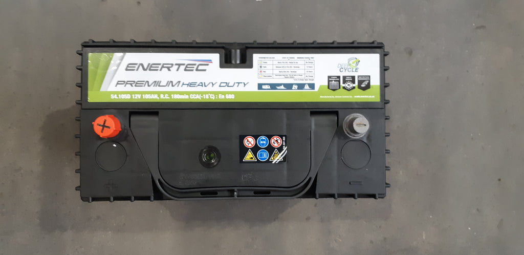 Deep Cycle Battery - ENERTEC 674D - 4x4 And More