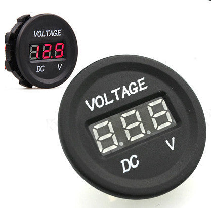 Voltmeter  - Round - 4x4 And More