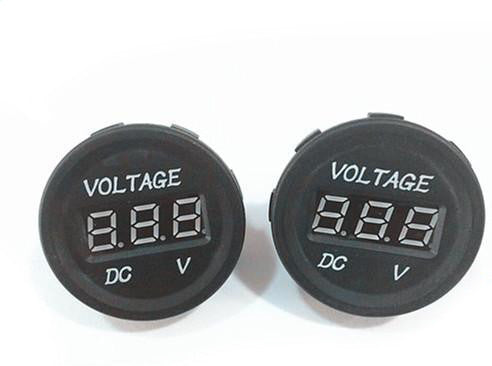 Voltmeter  - Round - 4x4 And More