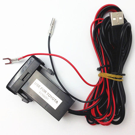 Toyota Hilux / Fortuner - Vigo shape USB AUDIO Extension - 4x4 And More