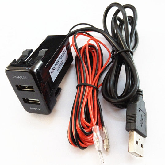 Toyota Hilux / Fortuner - Vigo shape USB AUDIO Extension - 4x4 And More